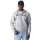 Champion bestickt Big Logo Fleece Full-Zip Hoodie "Light Grey"