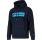 Champion Legacy Script Flock Box Logo Fleece Hoodie "Navy"