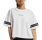 Champion Legacy Wm ́s Sleeves Script Print Logo gekropft Tee "Weiß"