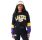 Neu Era NBA LA Lakers Damen Farbe Block Crop Crew Neck Sweatshirt