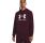 UA Herren Rival Fleece Logo Hoodie "Dark Maroon"