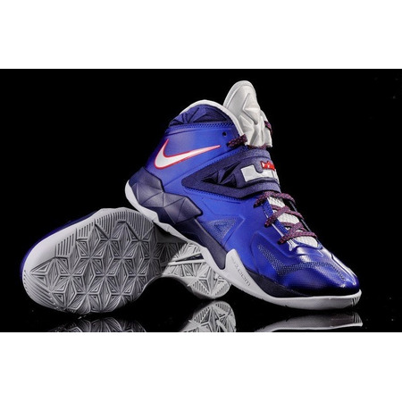 Lebron Zoom Soldier VII Tiefblau (400/Marino/Rojo/Platin)