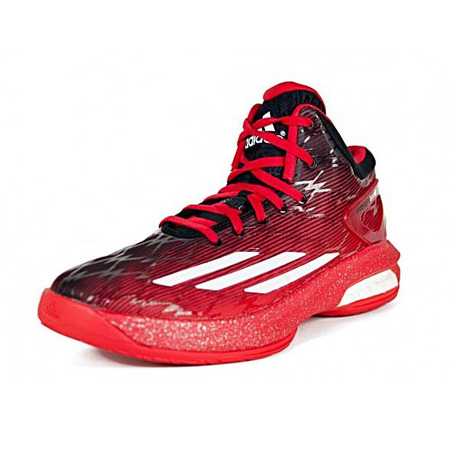 Adidas Crazy Light Boost Mid "Gingery" (rojo/negro/blanco)