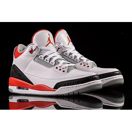 Air Jordan 3 Retro "Fire Red" (120/blanco/rot/schwarz)