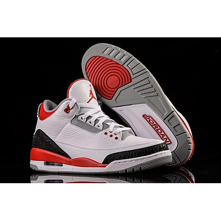 Air Jordan 3 Retro "Fire Red" (120/blanco/rot/schwarz)