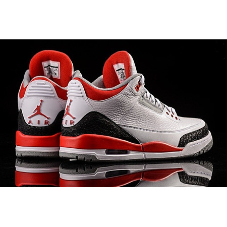 Air Jordan 3 Retro "Fire Red" (120/blanco/rot/schwarz)