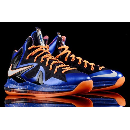 Lebron X P.S. Elite "Superhero" (400/azul/naranja/negro)