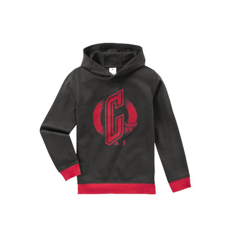 Adidas Sudadera Niño NBA Bulls (schwarz/rot)