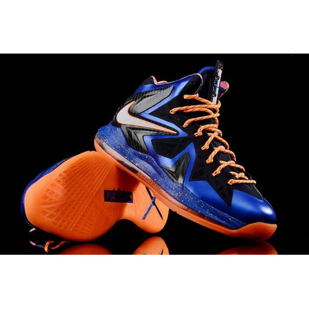 Lebron X P.S. Elite "Superhero" (400/azul/naranja/negro)