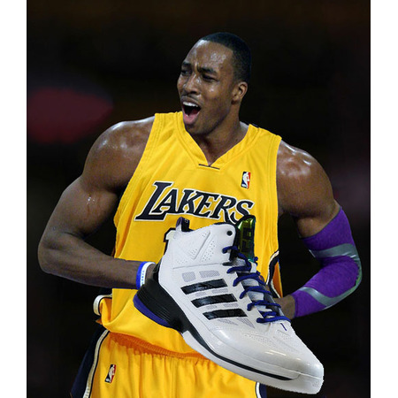 Adidas Dwight Howard Light (weiß/schwarz/violett)