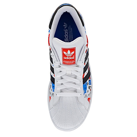 Adidas Superstar 2J Graph Niñ@ (blanco/blagro)