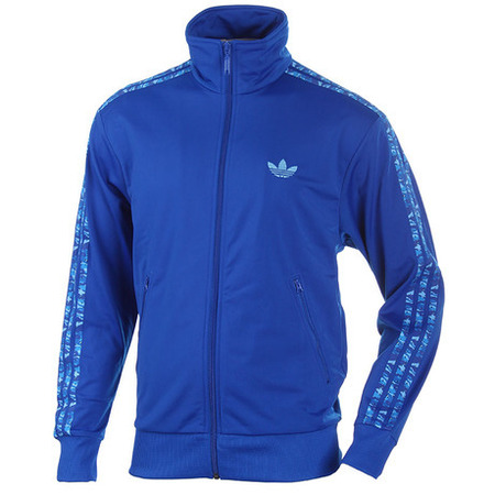 Adidas Firebird Camo-Track Top Jacke (blau)