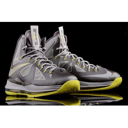 LeBron X "Canary Diamond" (007/gris atomic/amarillo)