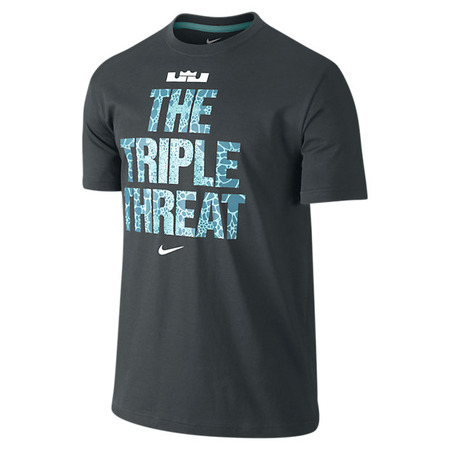 Camiseta Lebron "The Triple Threat" (364/alga/blanco)