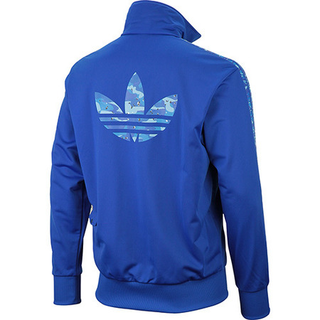 Adidas Firebird Camo-Track Top Jacke (blau)