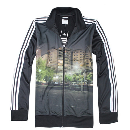 Adidas Chaqueta Hidden Court TT (schwarz)