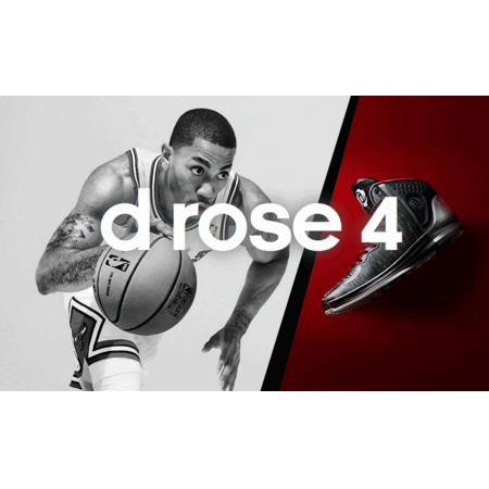 Adidas Derrick Rose 4 (nego / gris / goral)