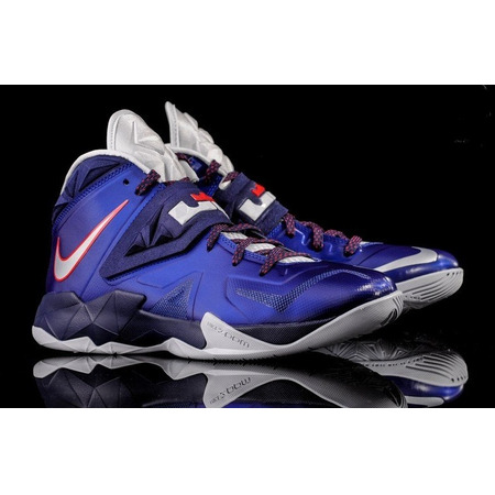 Lebron Zoom Soldier VII Tiefblau (400/Marino/Rojo/Platin)