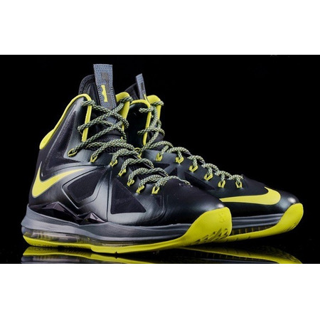 LeBron X "Dunkman" (300/negro/verde lima/gris)