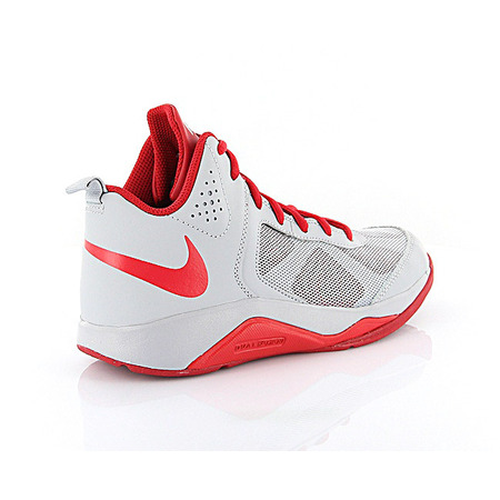 Nike Dual Fusion BB Kids (GS) (008/Wolfgrau/Universität rot)