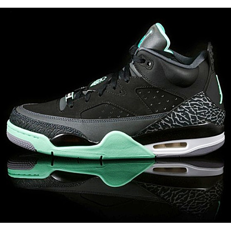 Air Jordan Son of Mars "Green Glow" (030/negro/gris/verde/blanc)