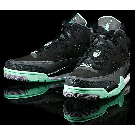 Air Jordan Son of Mars "Green Glow" (030/negro/gris/verde/blanc)