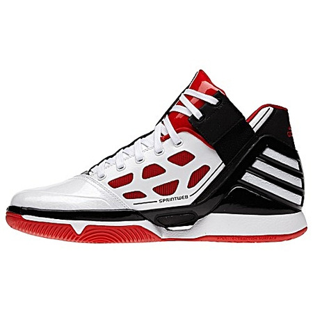 Adidas Adizero Rose 2 (weiß/schwarz/rot)