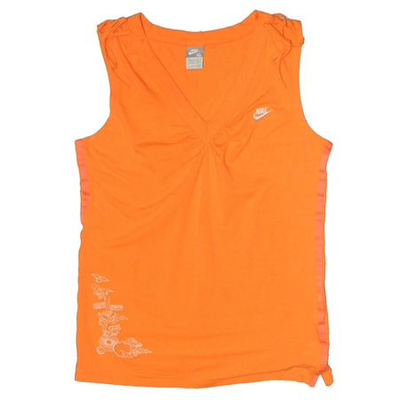 Nike V-Neck Sleveless Tank Damen (818/orange)