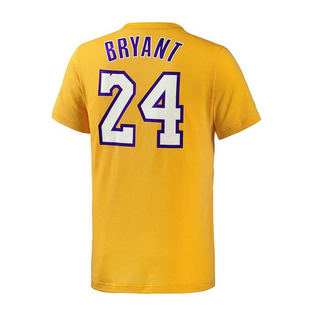 Adidas Camiseta NBA Spielzeit Kobe No 24 (amarillo)