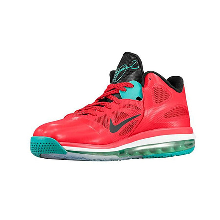 Lebron 9 Low "Liverpool" (601/red/black/turquoise)