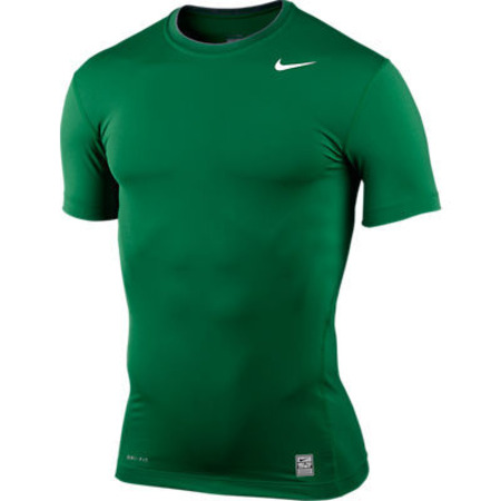 Das Nike Pro Combat Compression Hemd (302/pine grün)