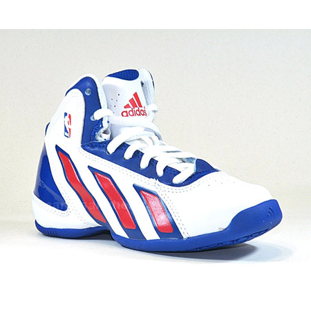 Adidas Daily Double 3 NBA Kids (weiß/blau/rot)(35-40)