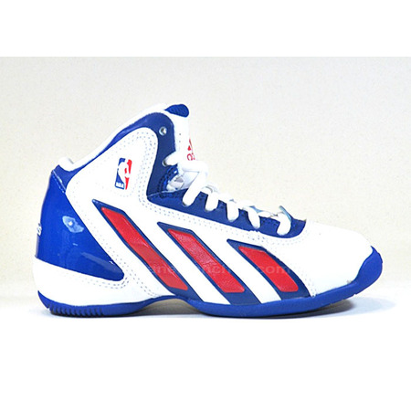 Adidas Daily Double 3 NBA Kids (weiß/blau/rot)(35-40)