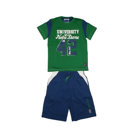 Champion Conjunto Niño Universität von Notre Dame (verde/marino)