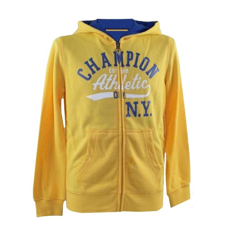 Champion Sudadera Niño Capucha FZ Athletic NY 1919 (gelb/blau)