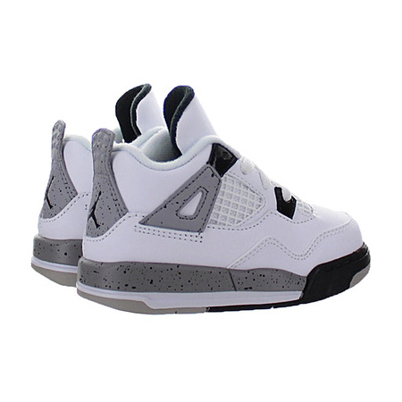 Jordan 4 Retro Bt "White Cement" (104/weiß/rot/schwarz/silber)