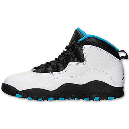 Jordan 10 Retro BP Kind (weiß/blau/schwarz)