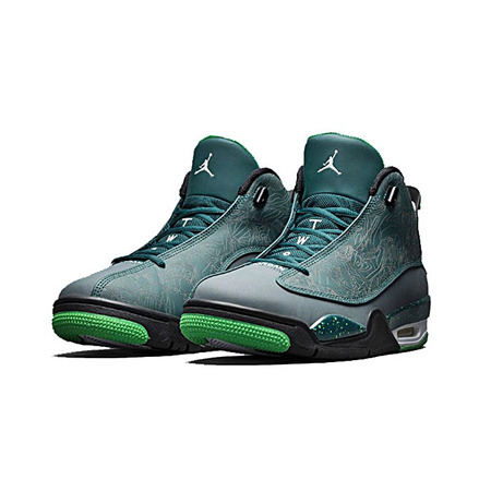 Air Jordan Dub Zero "Laser Teal" (330/Teal/verde/gris)