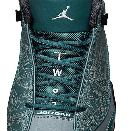 Air Jordan Dub Zero "Laser Teal" (330/Teal/verde/gris)