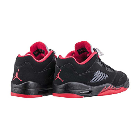 Air Jordan 5 Retro Low (GS) "Alternate 90" (001/schwarz/Gym rot)