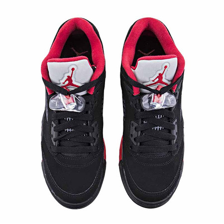 Air Jordan 5 Retro Low (GS) "Alternate 90" (001/schwarz/Gym rot)