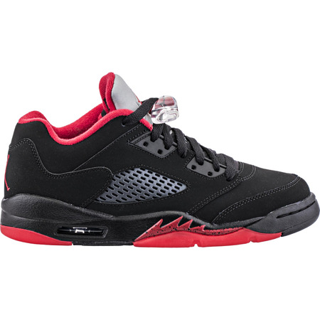 Air Jordan 5 Retro Low (GS) "Alternate 90" (001/schwarz/Gym rot)