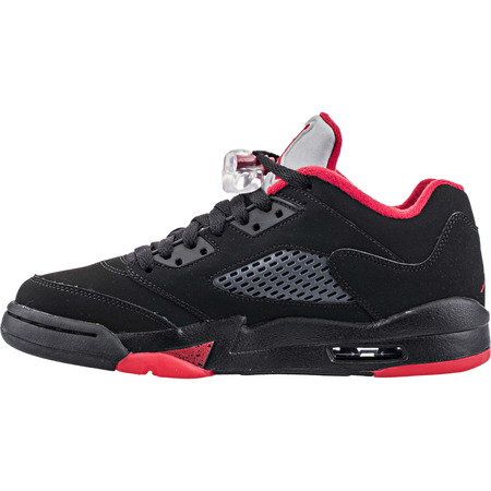 Air Jordan 5 Retro Low (GS) "Alternate 90" (001/schwarz/Gym rot)