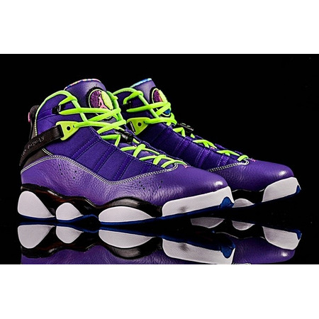 Jordan 6 Ringe "Bel Air" (515/court lila/lima/blanco/negro)