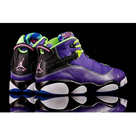 Jordan 6 Ringe "Bel Air" (515/court lila/lima/blanco/negro)