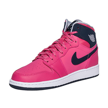 Air Jordan 1 Retro High GG "Pink" (vivid pink/wolf grau/weiß)