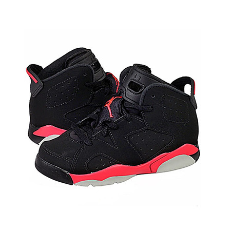 Jordan 6 Retro BP Niño (023/negro/rojo/negro)