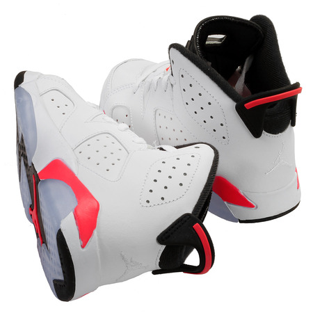 Jordan 6 Retro BP Kind (weiß/rot/schwarz/schwarz)