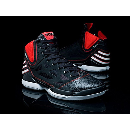 Adidas AdiZero Rose 2.5 (schwarz/weiß/rot)