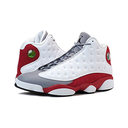 Air Jordan Retro 13 "Grey Toe" (126/blanco/gris/red)